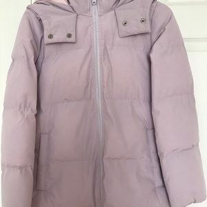 Madewell Women's Puffer Jacket in Light Purple